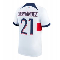 Paris Saint-Germain Lucas Hernandez #21 Bortedrakt 2023-24 Kortermet